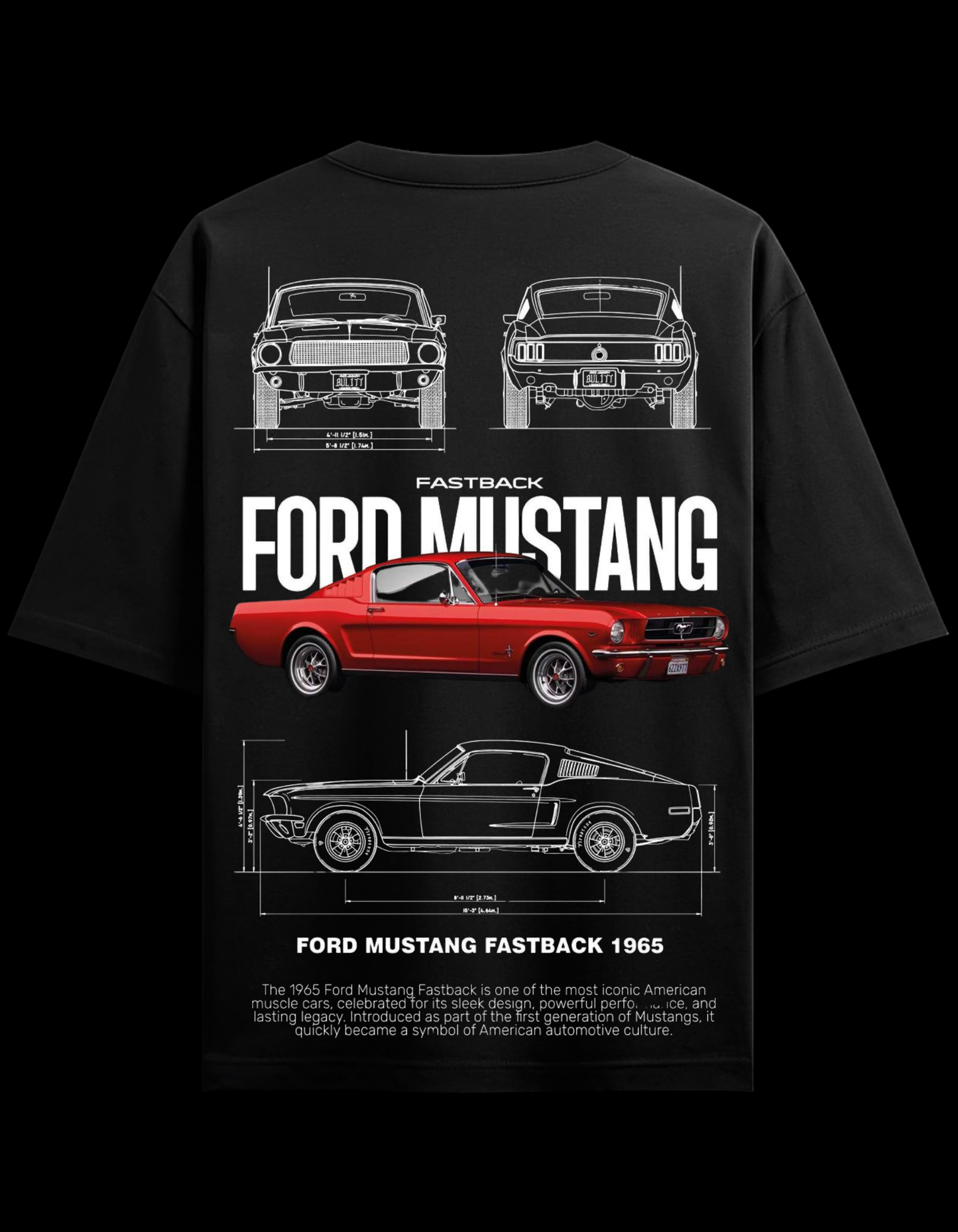 The Mustang | The Adrenaline Oversized Tee