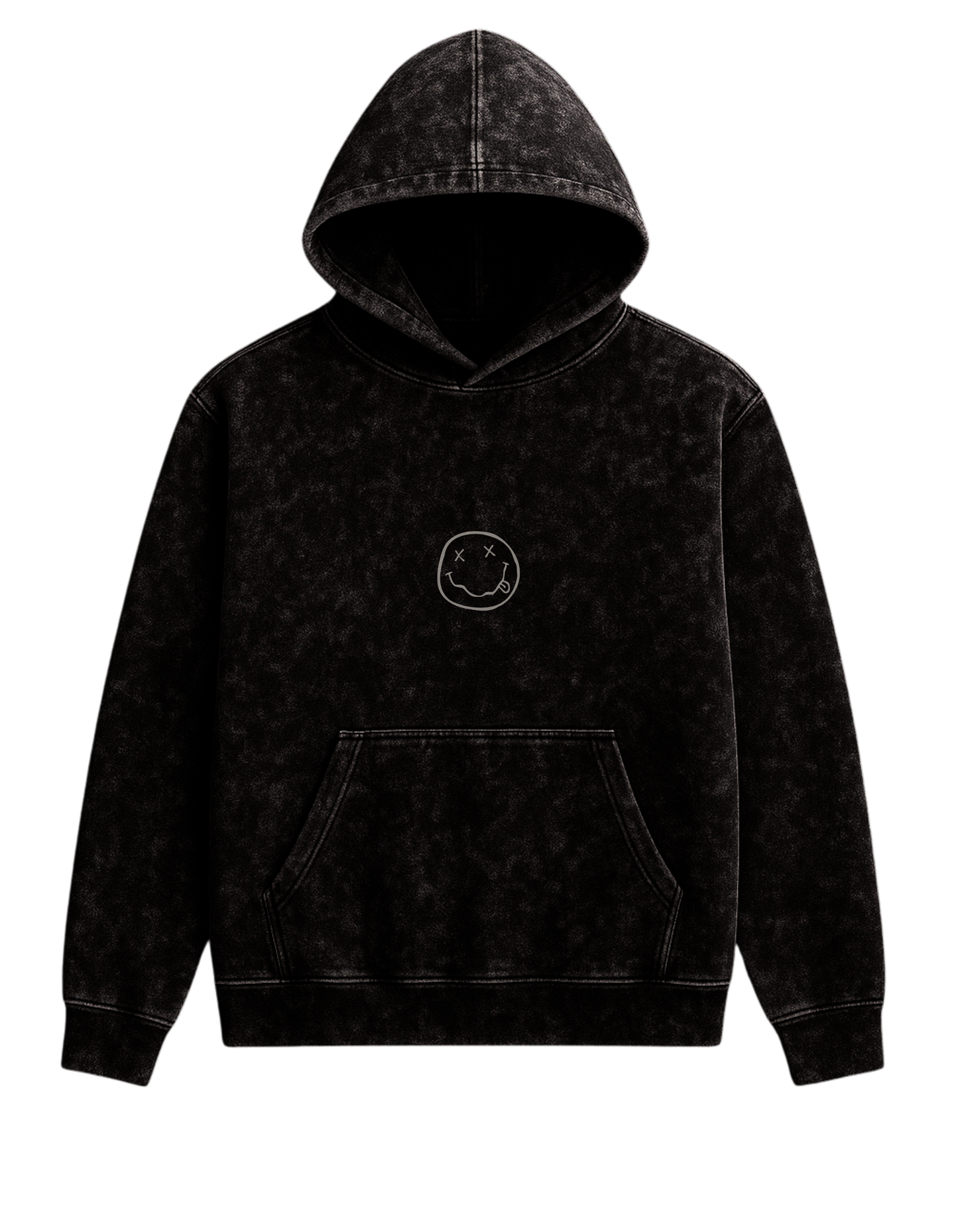 Nirvana Acid Wash Hoodie | The Loops Collection