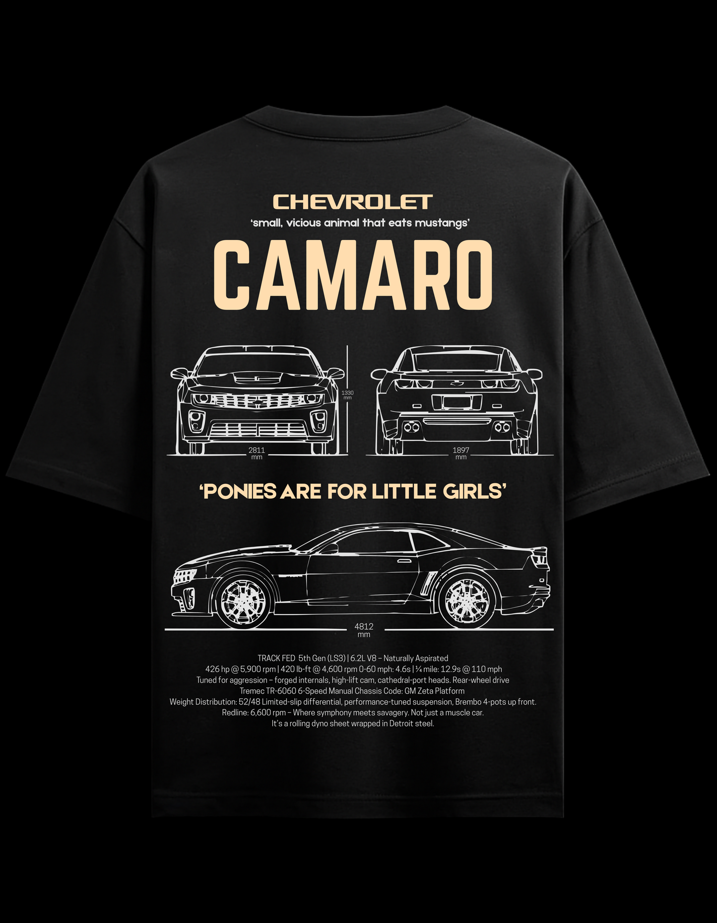 The Camaro | The Adrenaline Oversized Tee