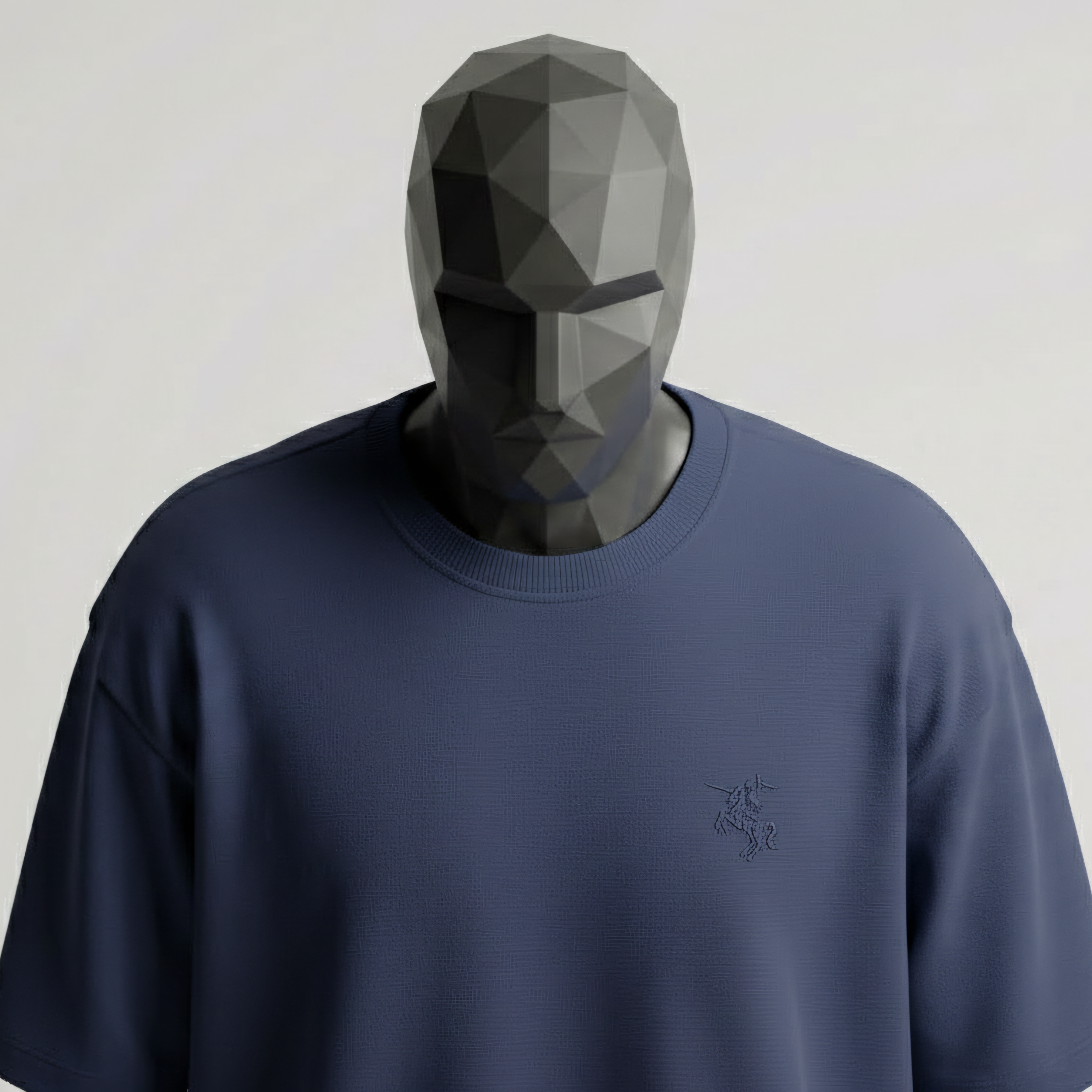 Cavalier Navy Supima Premium Tee