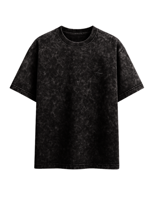 Black Acids | Acid Washed Oversized