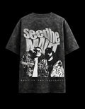 Seedhe Maut Acid Wash Oversized Tee 2XL Manasvi