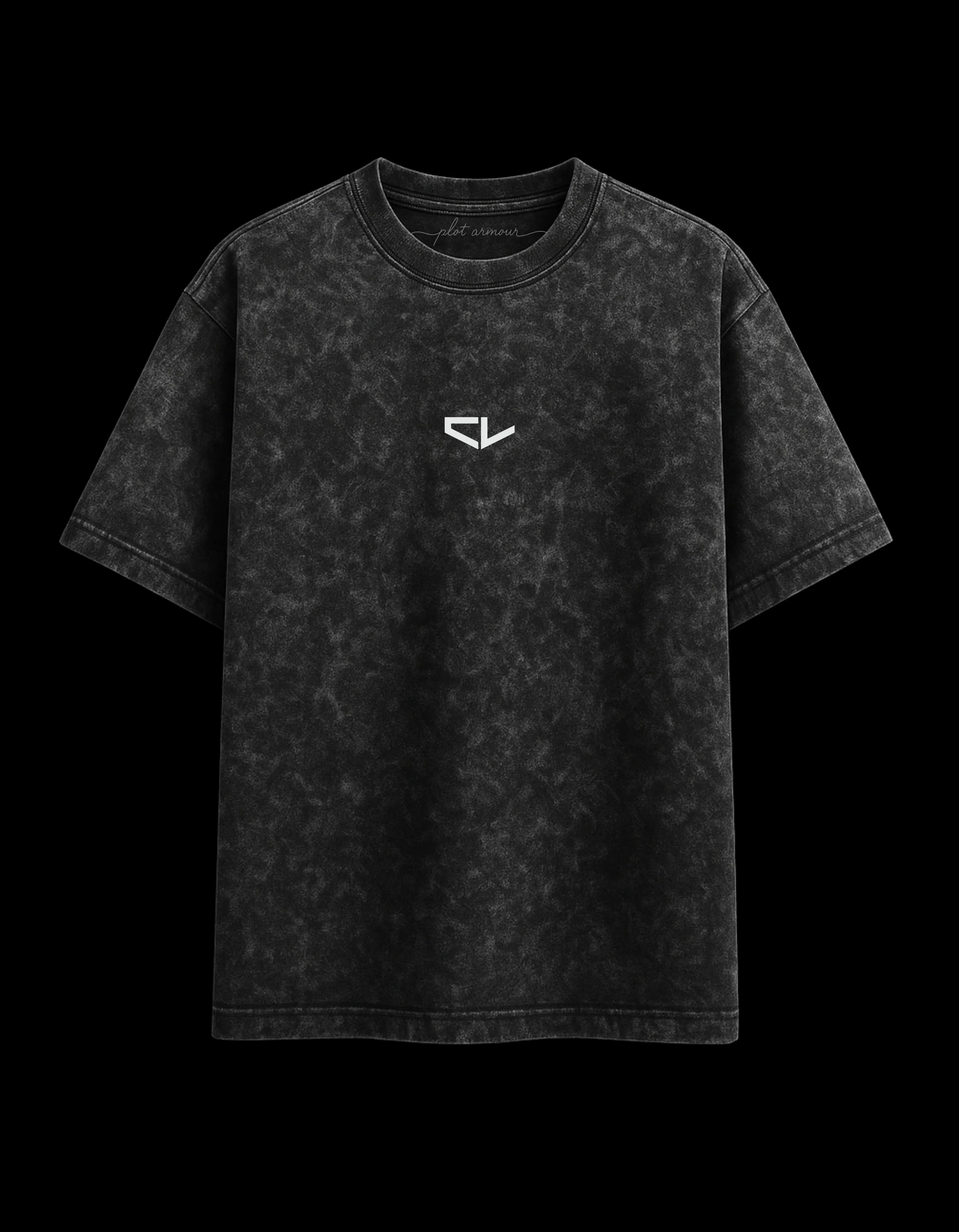 Charles Leclerc Acid Wash Oversized Tee Plot Armour