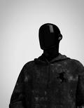 Cavalier Black Acid Washed Hoodie PlotArmour Store
