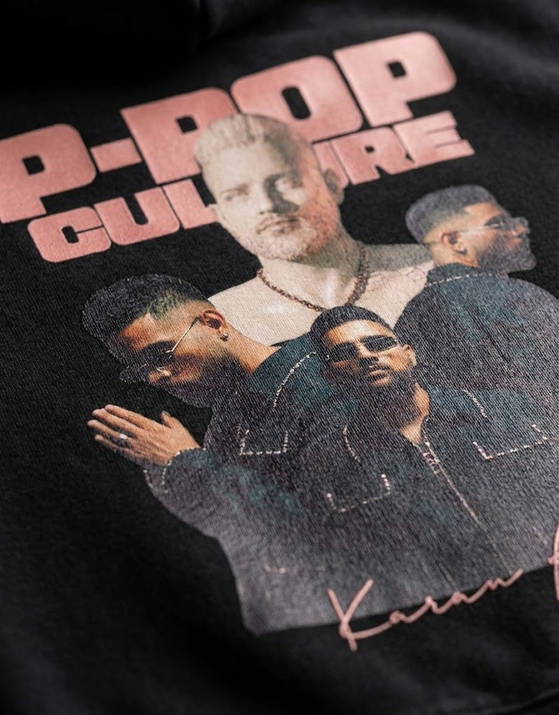 P-POP Culture Karan Aujla Hoodie