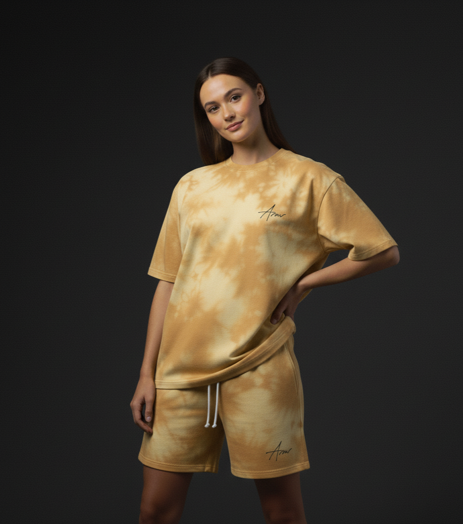 Lemon Tie Dye Coords Plot Armour