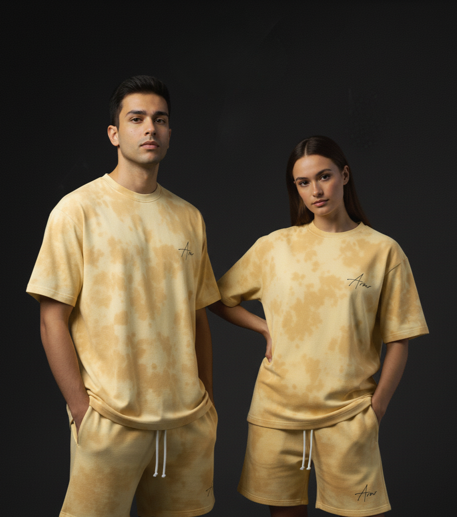 Lemon Tie Dye Coords Plot Armour